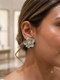 Aurora bloom earrings