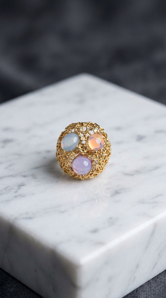 Pastel Trio Luxe Ring