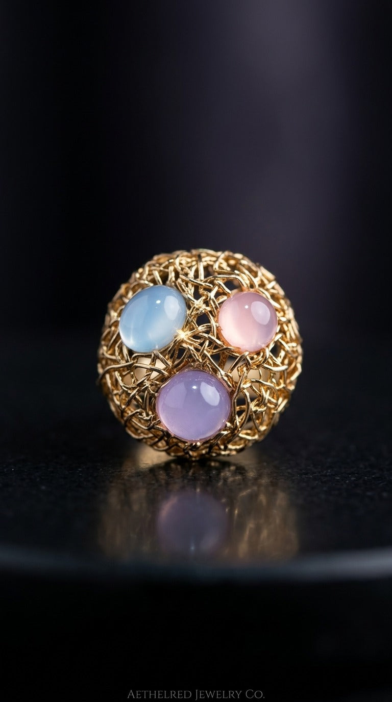 Pastel Trio Luxe Ring