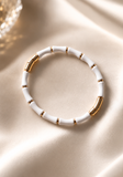 Bamboo bracelet White