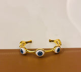 The Nazar Bold Eye Cuff