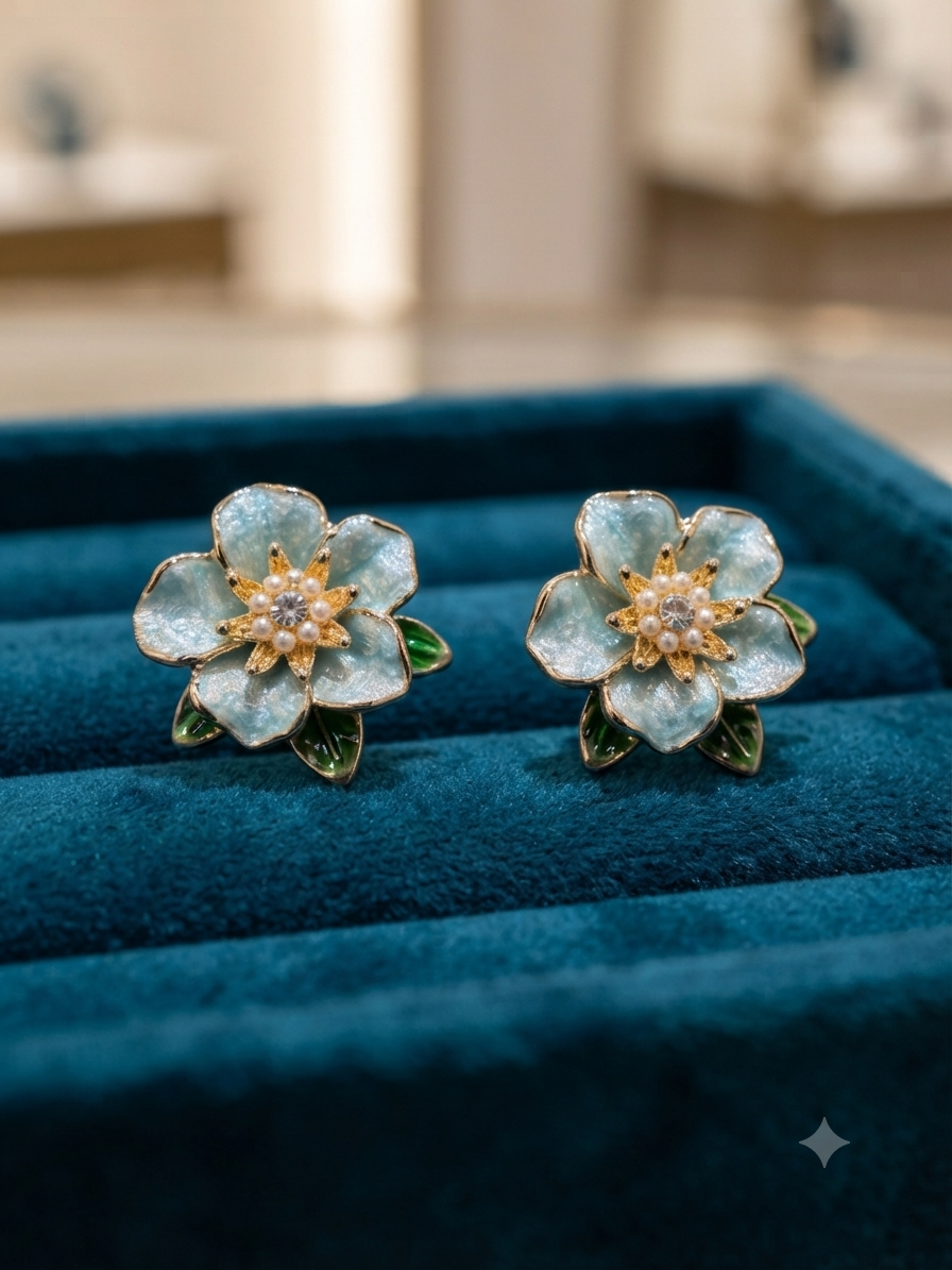 Aurora bloom earrings