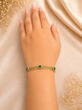 Heart bands bracelet