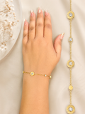 Roman dial minimal bracelet