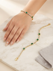 Emerald enigma Bracelet