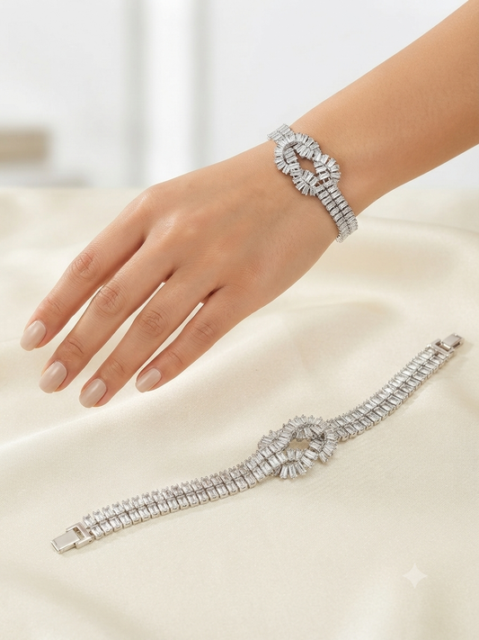 Infinity knot bracelet