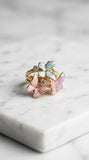 Pastel Butterfly Garden Ring