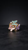 Pastel Butterfly Garden Ring