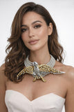"The Gilded Phoenix Ascending Collar"