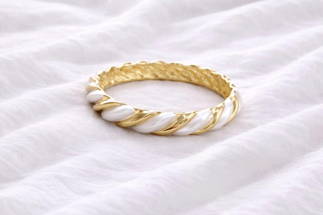 "The St. Tropez Twisted Bangle"