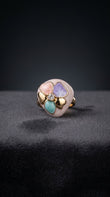 Pastel Bloom Pearl Ring