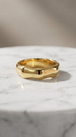 Golden Wave Ring