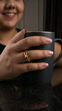 Golden Wave Ring