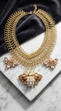 Golden Queen Bee Statement Necklace