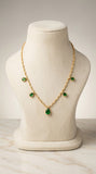 Emerald Grace Drop Necklace