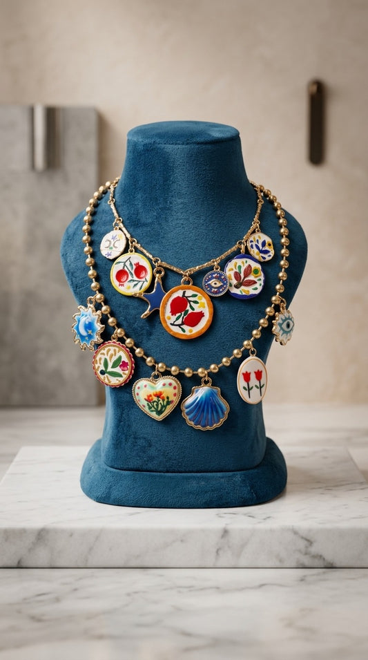 Enchanted Garden Charm Necklace