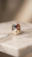 Golden Muse Face Ring