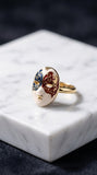 Golden Muse Face Ring