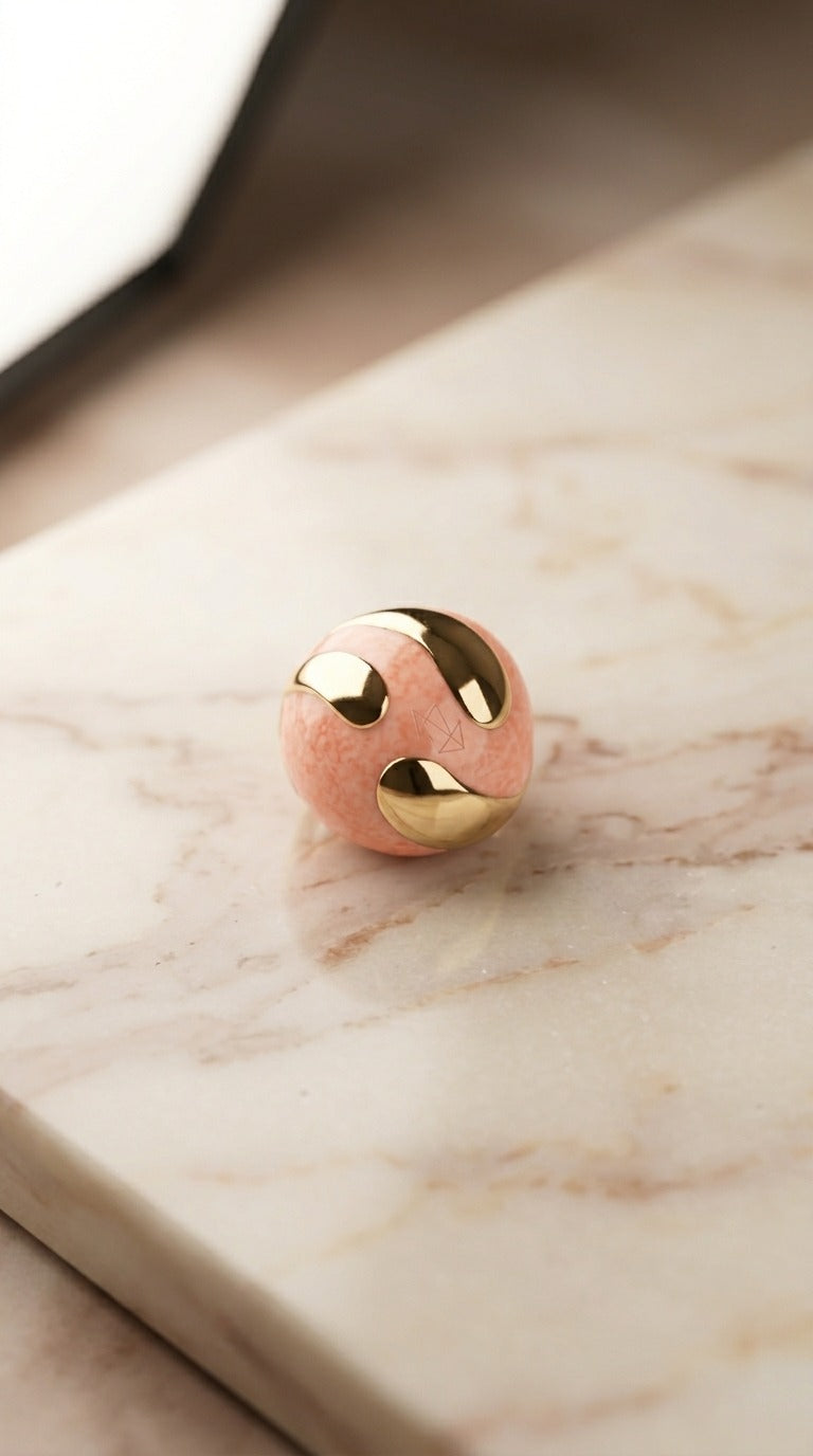 Pastel Bloom Pearl Ring