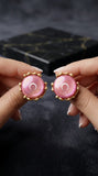 Blush Sparkle Studs