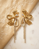 Golden Bloom Cascade Earrings