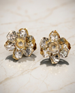 "The Aurelia Crinkled Bloom Studs"