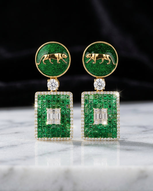 "The Panther’s Emerald Court Drops"