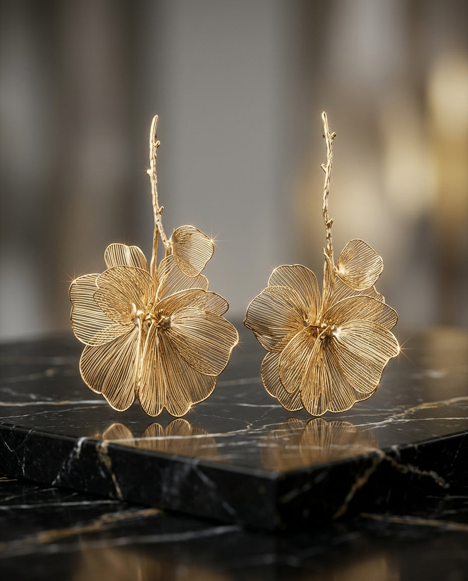 "The Gilded Flora Grand Cascade"