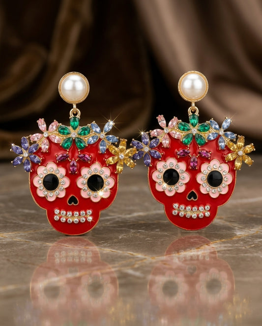 "The Marigold Skull Drops"
