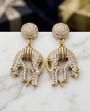Panther Drop Earrings