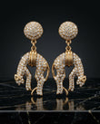 Panther Drop Earrings