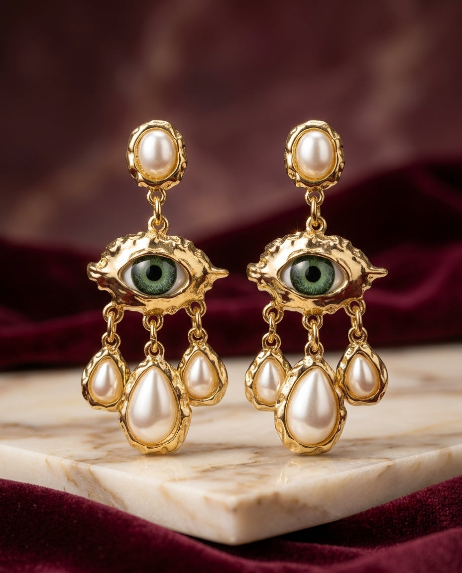"Celestial Vision Pearl Drops."