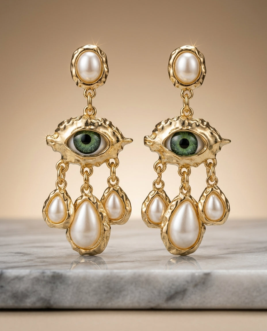 "Celestial Vision Pearl Drops."