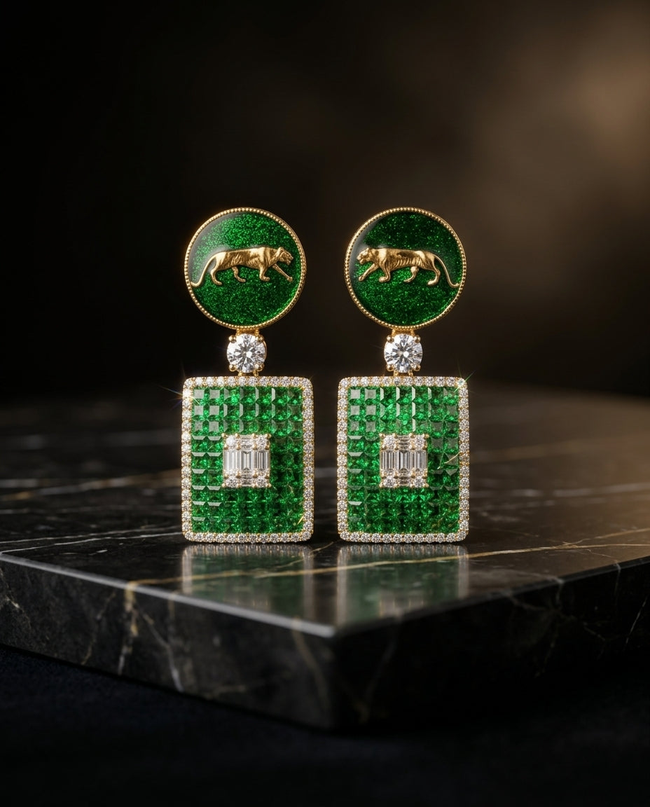 "The Panther’s Emerald Court Drops"